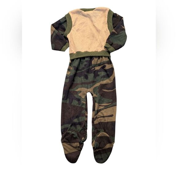 Disney Vintage 90s Mickey Mouse For Kids Jumpsuit Camo Infant Boys Pajama - Picture 8 of 10